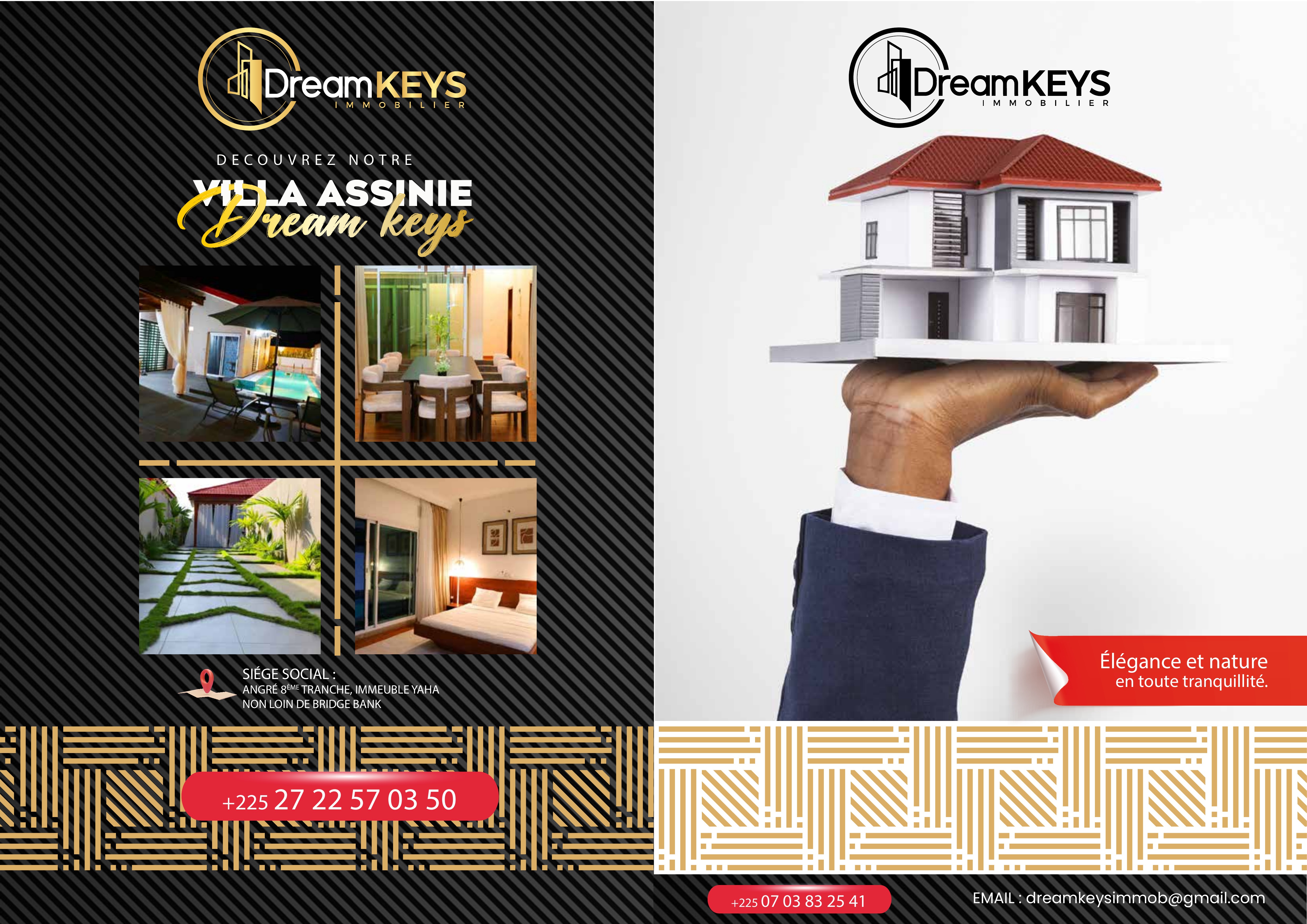 Villa Assinie — vue signature